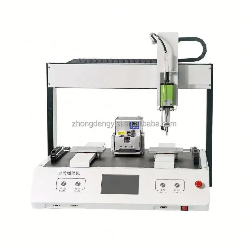 3-axis 4-axis Desktop Automatic Electronic Assembly Screw Locking Automatic Feeder Screwdriver Machine — view 1