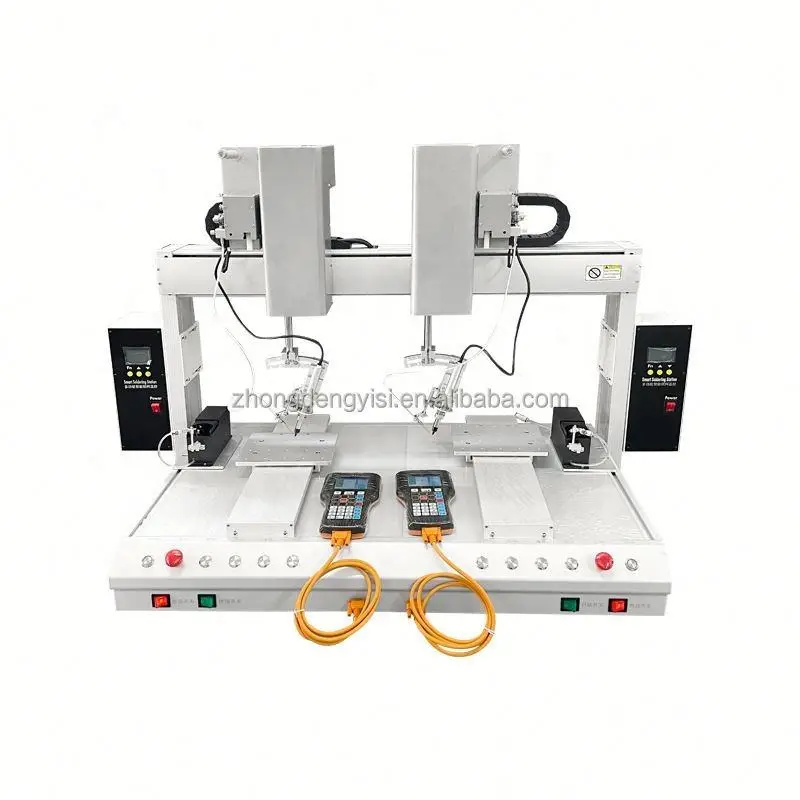 5 Axis Solder Iron Robot Automatic Tin Feeding Machine LED Pcb Soldering Machine for Circuit Board Welding Iron — image 4