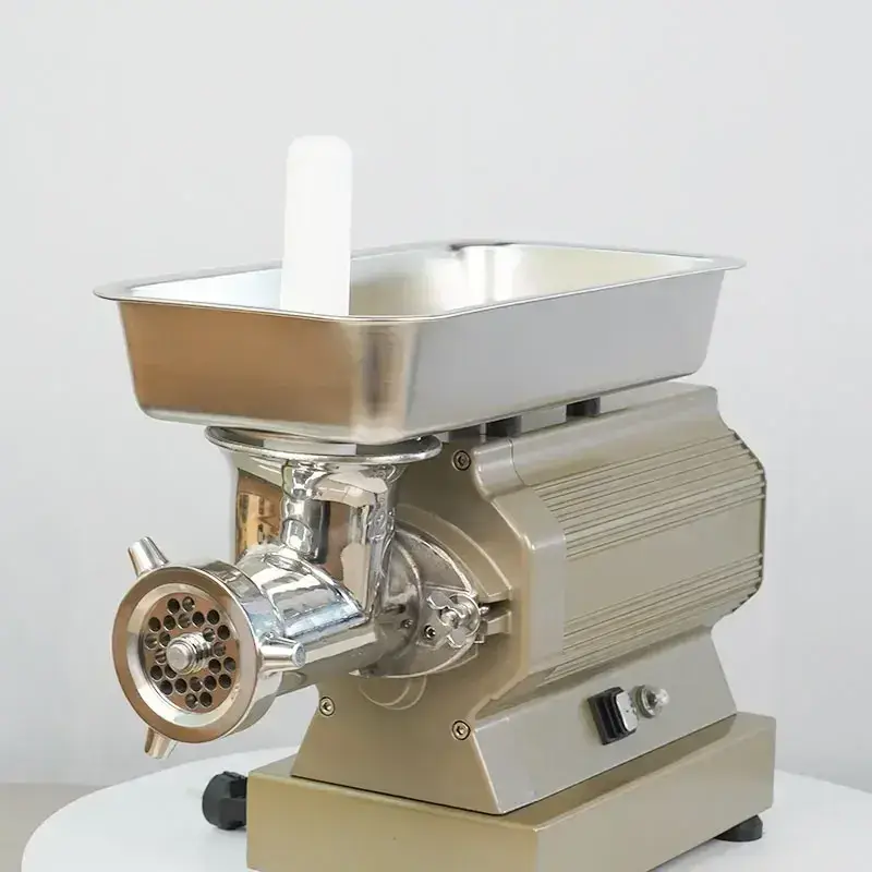 22c Household Restaurant Farm New Electric Meat Grinder Meat Processing Machinery Sausage Machine Cut Vegetable — view 1