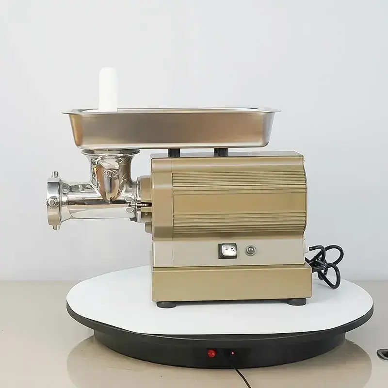 22c Household Restaurant Farm New Electric Meat Grinder Meat Processing Machinery Sausage Machine Cut Vegetable — image 4