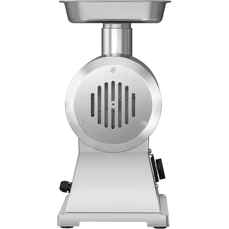 Kj12 Restaurant Professional 304 Stainless Steel Meat Grinder Mincing Chopper Cutting Machine with Reversible Switch — image 5
