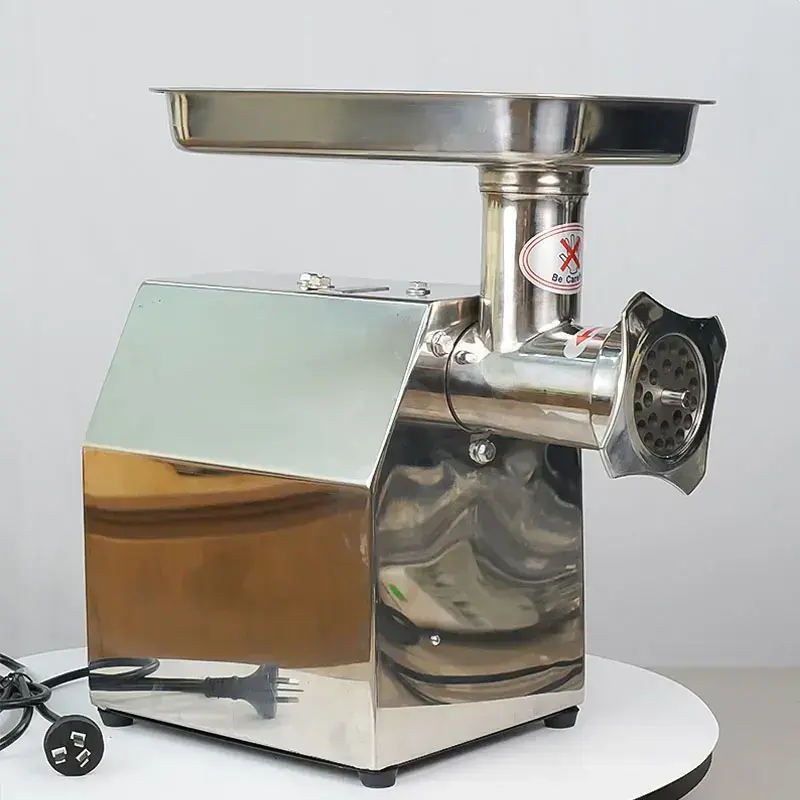 Electric Automatic Meat Grinder Sausage Stuffer Tubes Farm & Home Restaurant Use Meat Mincer 1 Year Warranty Motor Gearbox Core — image 3