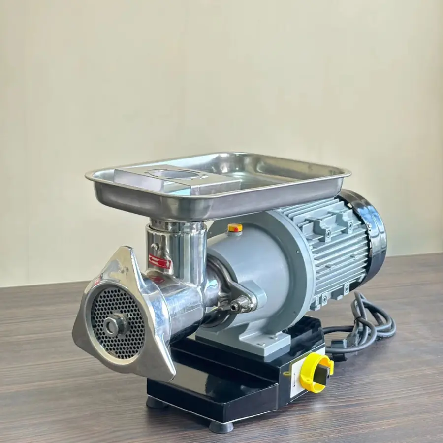 New ECO-32S 320KG/h High-Power 2.2KW Stainless Steel Meat Grinder with Easy-to-Clean Blades Customizable Meat Mincer — view 1