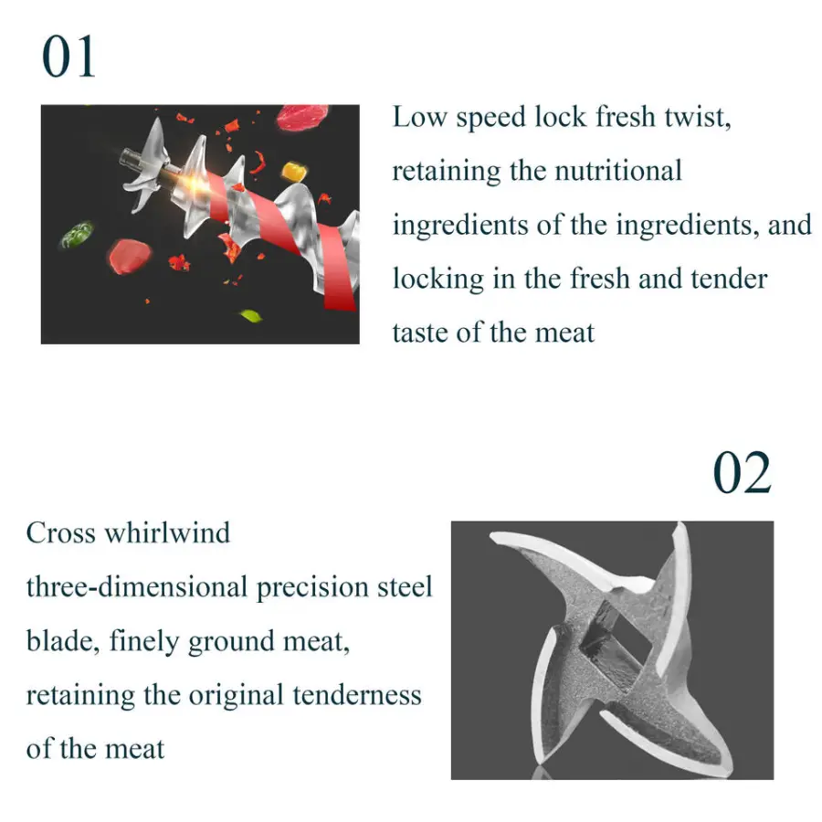 Best New Automatic Electric Meat Grinder & Mincer High Capacity 70kg/h 1 Year Warranty — image 4