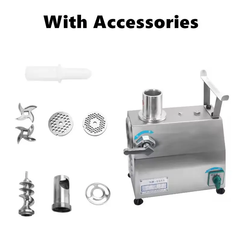 New Electric Meat Grinder 250KG/h Capacity for Chicken Beef Pork Sausage and Vegetable Spicy Grinding — image 3