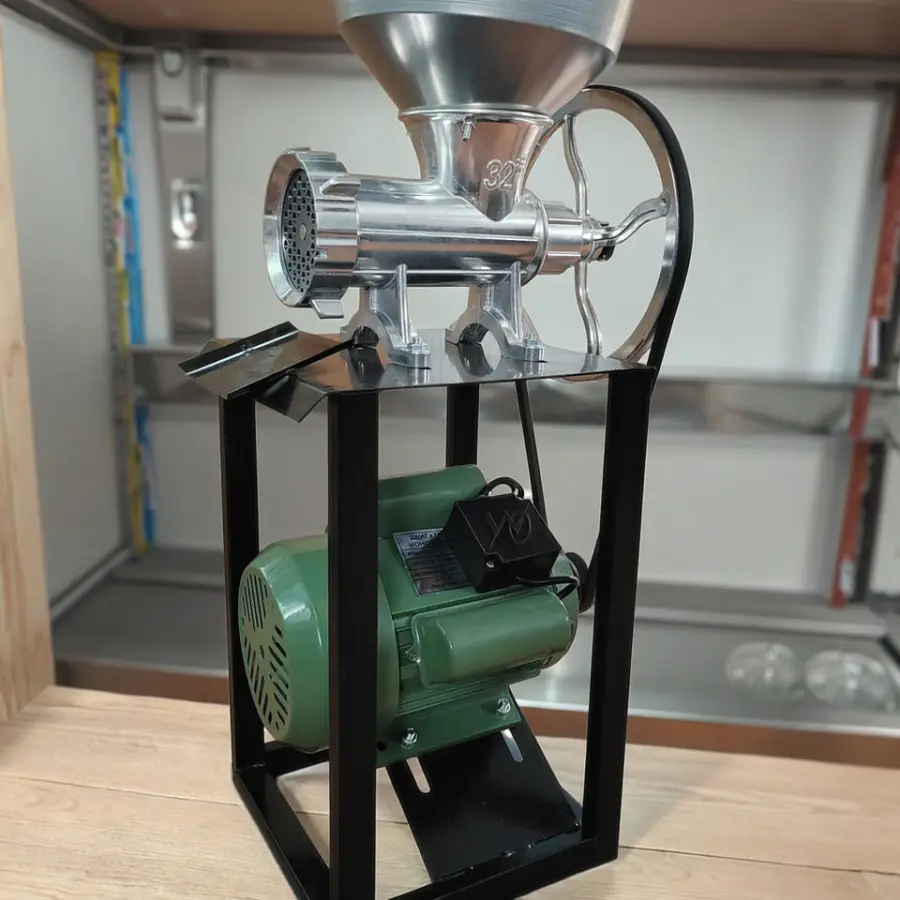 Direct Supply From Manufacturer New Electric Meat Grinder with Stand Aluminum Alloy Split Meat Grinder — image 7