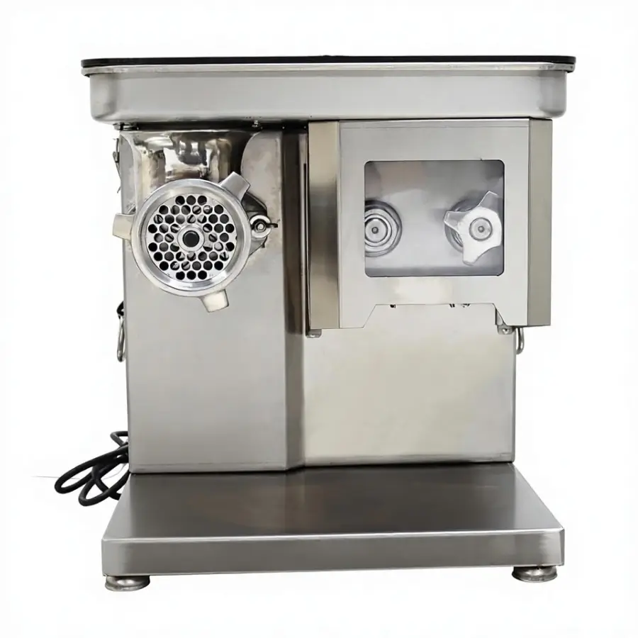 Electric Meat Grinder Slicer Combo Stainless Steel 8 MM Sieve Plate Aperture/Cutting Disc 110V New Home Use — view 1