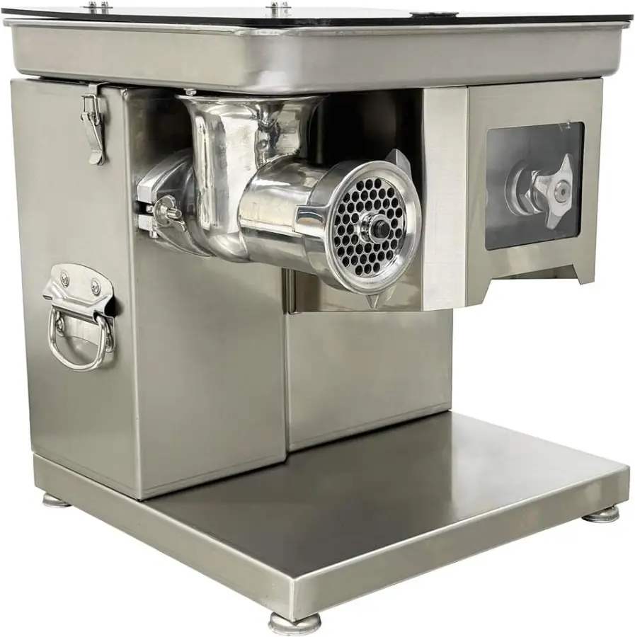 Electric Meat Grinder Slicer Combo Stainless Steel 8 MM Sieve Plate Aperture/Cutting Disc 110V New Home Use — image 3
