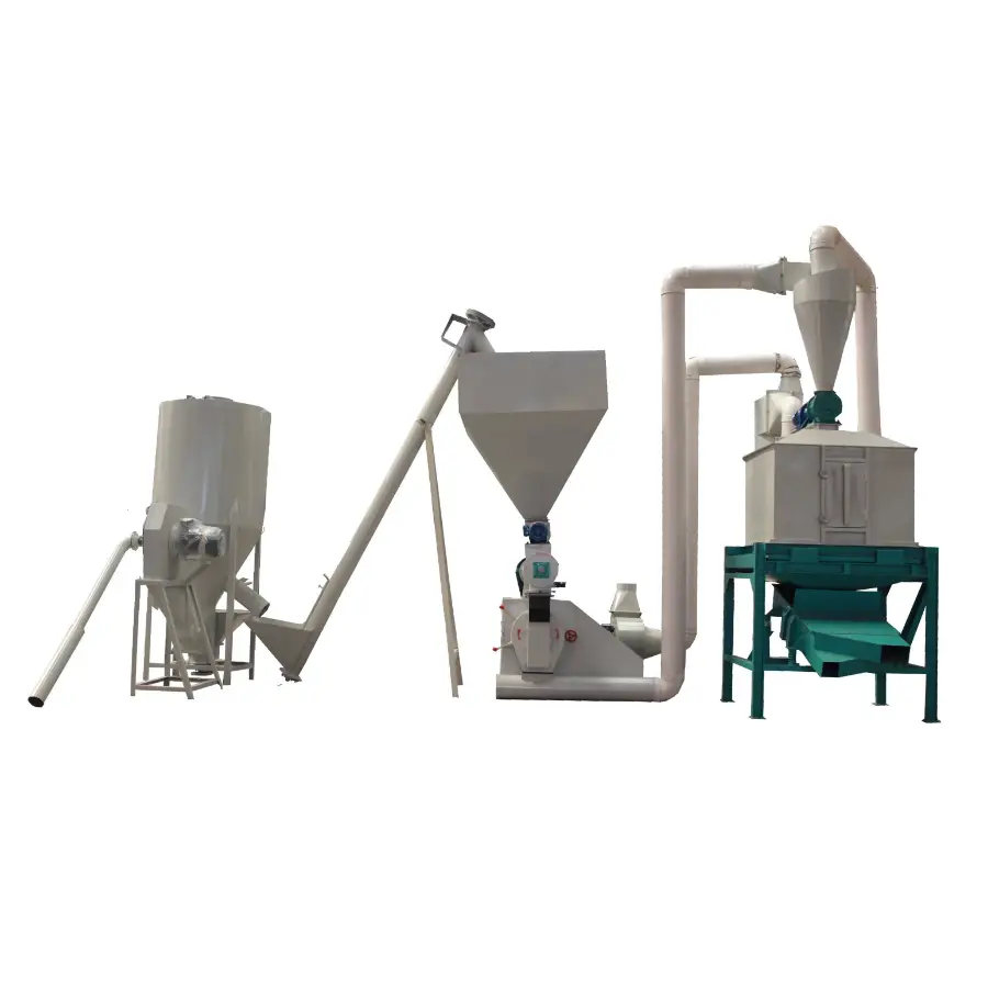 New Factory Price Hot Sale High Efficiency Low Cost Animal Feed Pellet Production Line 0.5-1 Ton/Hour for Chicken Farm — image 3