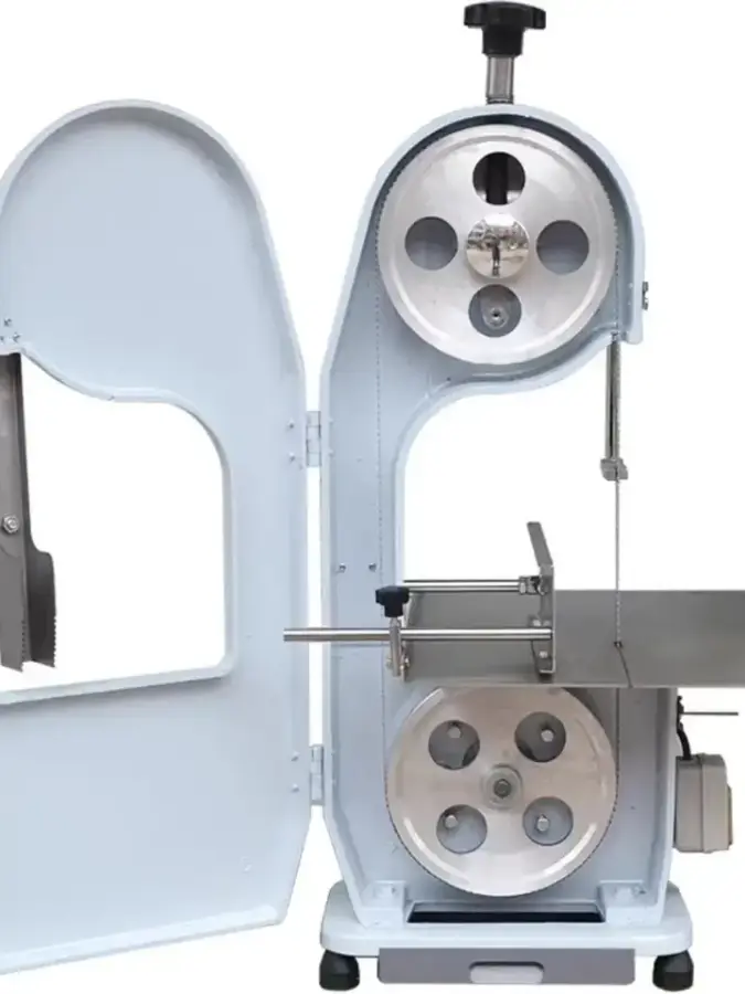 250mm Heavy Duty Frozen Meat Bone Saw Machine Aluminum Alloy Electric Cutter for Beef Bone Lamb Chops Pork Feet — image 3