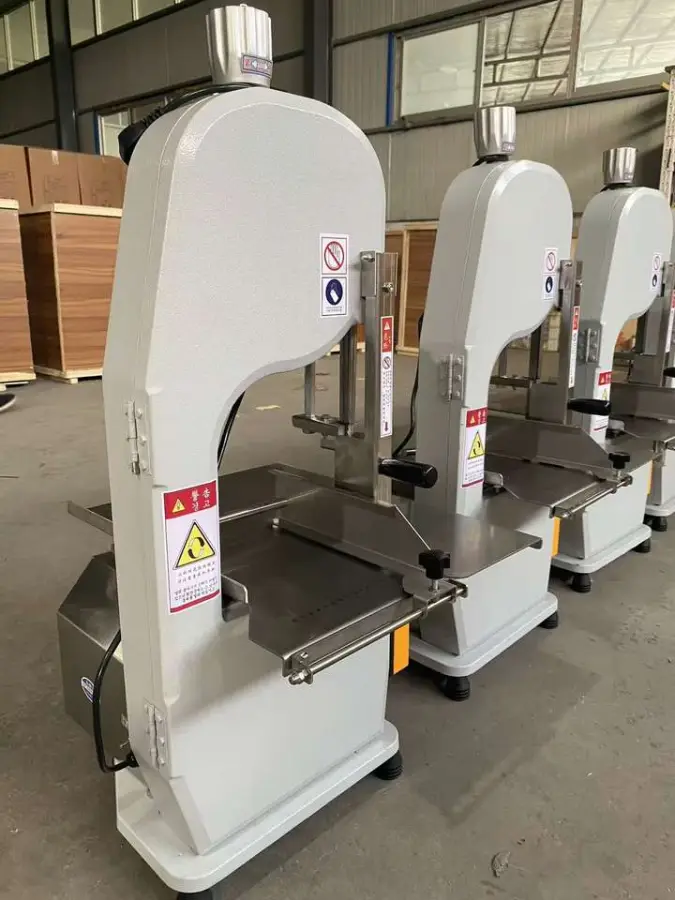 250mm Heavy Duty Frozen Meat Bone Saw Machine Aluminum Alloy Electric Cutter for Beef Bone Lamb Chops Pork Feet — image 4