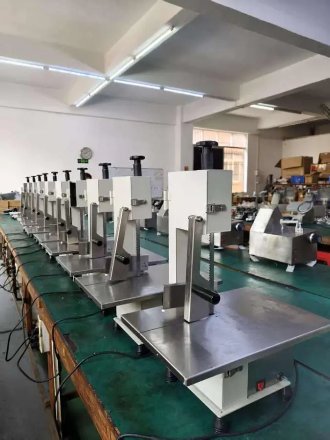 250mm Industrial Bone Saw Machine Frozen Beef Bone Pork Feet Lamb Rack Meat Cutting Equipment Commercial Use — image 6