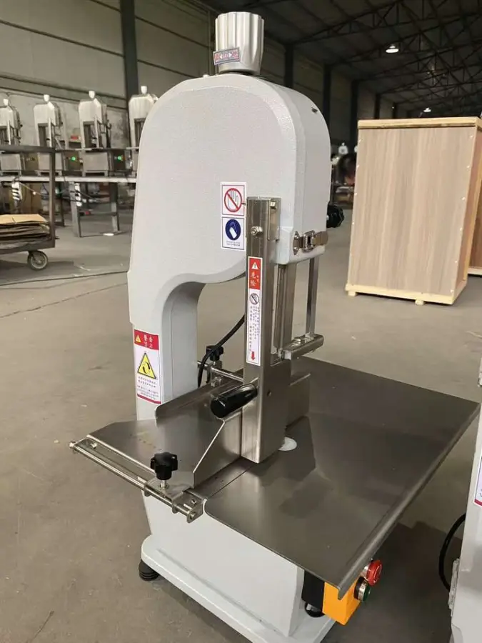 250mm Heavy Duty Frozen Meat Bone Saw Machine Aluminum Alloy Electric Cutter for Beef Bone Lamb Chops Pork Feet — image 5
