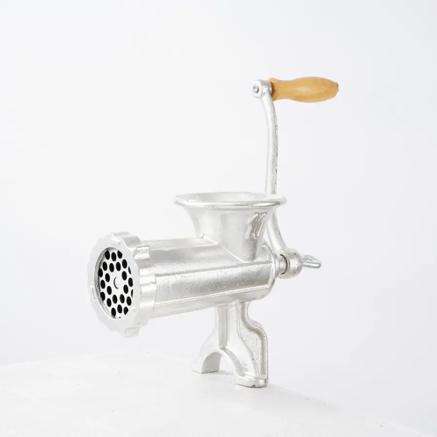 NO.10 NO.12 Type of Household and Commercial Manual Cast Iron Meat Grinder Tin Plating for rust Prevention — view 1