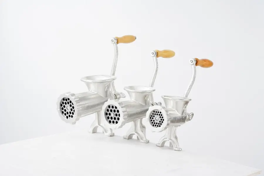 NO.10 NO.12 Type of Household and Commercial Manual Cast Iron Meat Grinder Tin Plating for rust Prevention — view 4