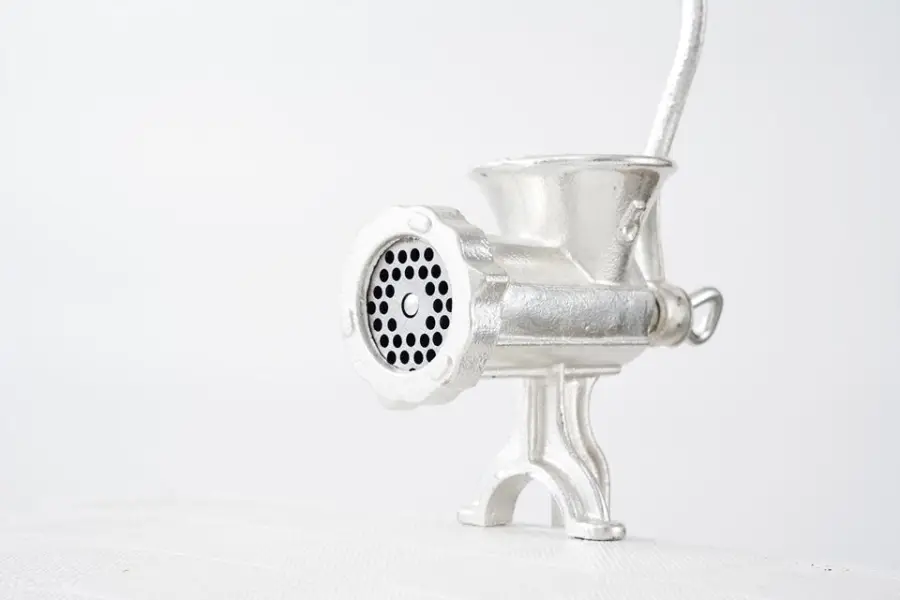 NO.10 NO.12 Type of Household and Commercial Manual Cast Iron Meat Grinder Tin Plating for rust Prevention — view 5