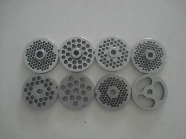 NO.10 NO.12 Type of Household and Commercial Manual Cast Iron Meat Grinder Tin Plating for rust Prevention — view 6