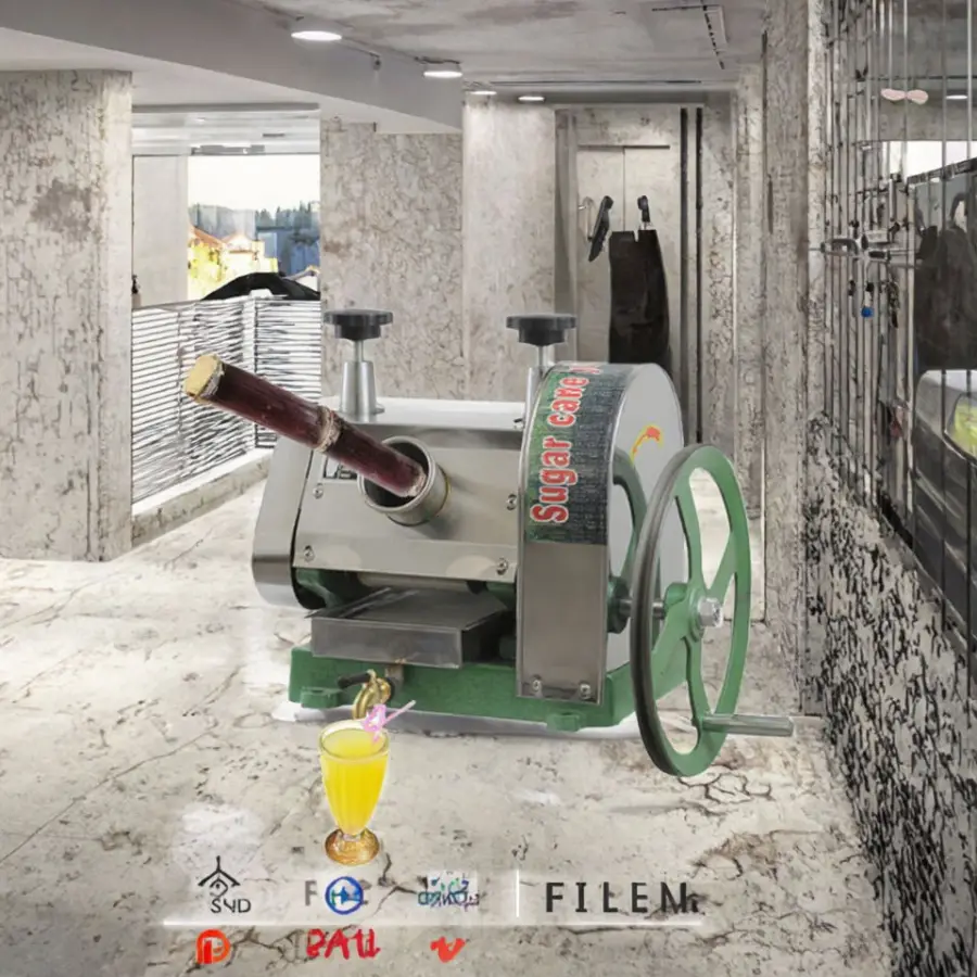 New CHANG QING Stainless Steel Sugar Cane Mill & Production Line 220V 1 Year Warranty 370W Restaurant Use for Juice — view 3
