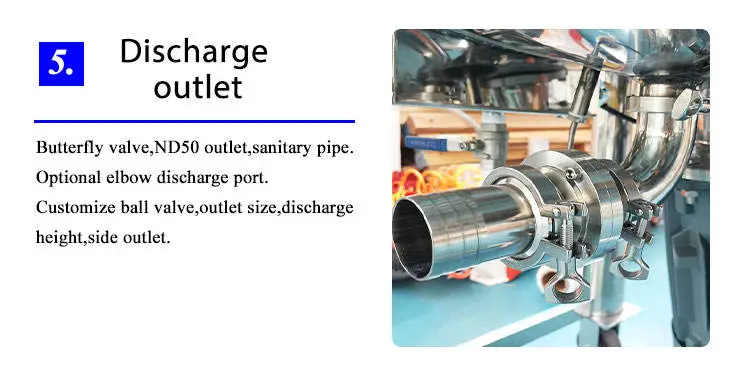 Semi-Automatic Liquid Soap Production Plant Laundry Detergent Hand Wash Mixing Homogenizer Mixer Complete Line — image 7