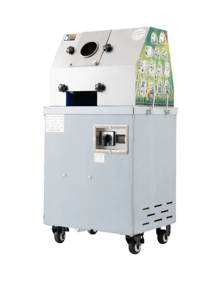 Commercial Electric Centrifugal Sugarcane Juicer Stainless Steel 5L Capacity 1.5L/min Output 750W Power 1 Year Warranty — view 1