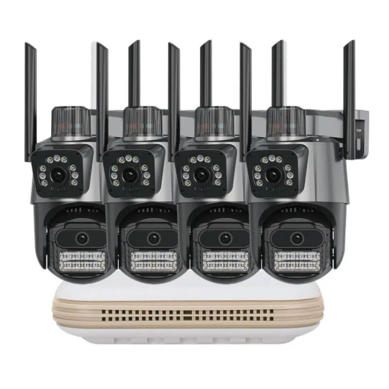 Icsee 8CH 6MP Wireless Security Camera System 8CH WiFi Outdoor PTZ Camera Nvr Kit 6MP WiFi NVR Dual Lens Camera System — image 3
