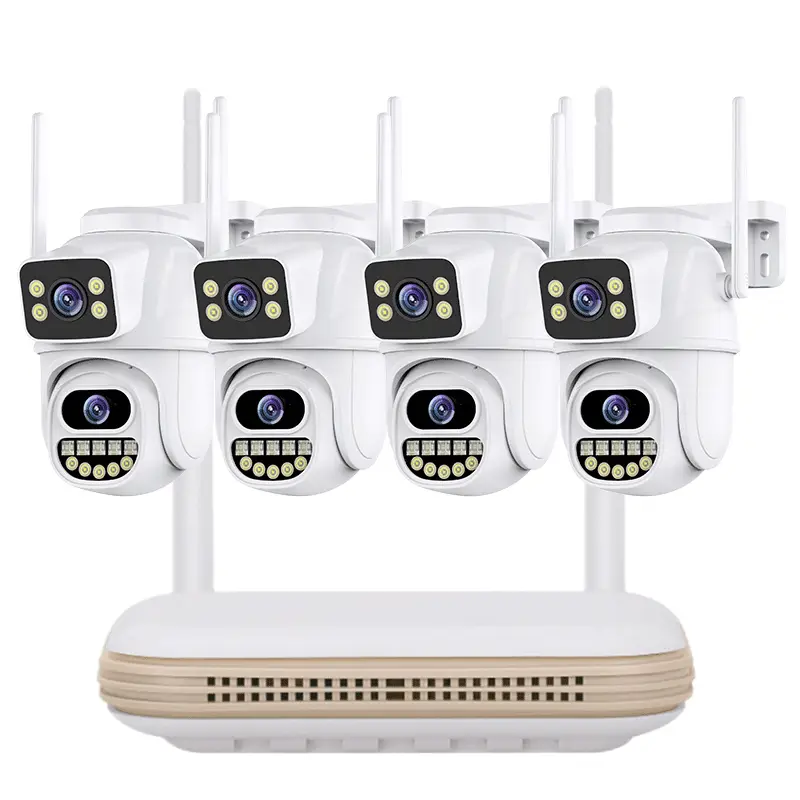 ICsee 8CH 6MP WiFi PTZ Security Camera System with 4CH Dual Lens NVR Two-Way Audio Outdoor IP66 Waterproof CCTV Kit — image 5