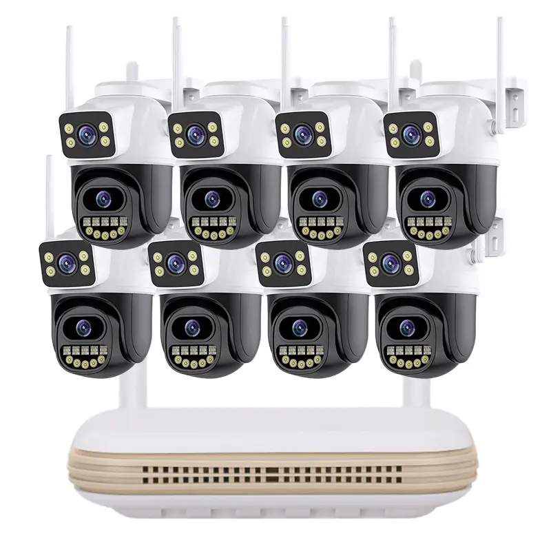 ICsee 8CH 6MP WiFi PTZ Security Camera System with 4CH Dual Lens NVR Two-Way Audio Outdoor IP66 Waterproof CCTV Kit — image 6