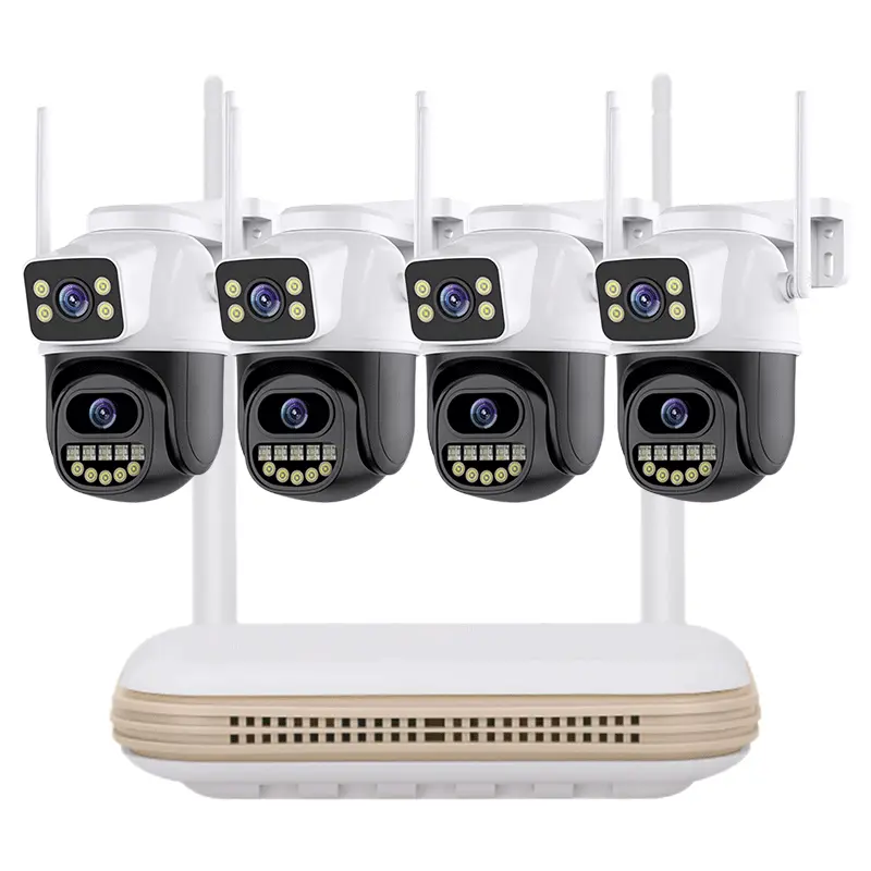 ICsee 8CH 6MP WiFi PTZ Security Camera System with 4CH Dual Lens NVR Two-Way Audio Outdoor IP66 Waterproof CCTV Kit — image 7