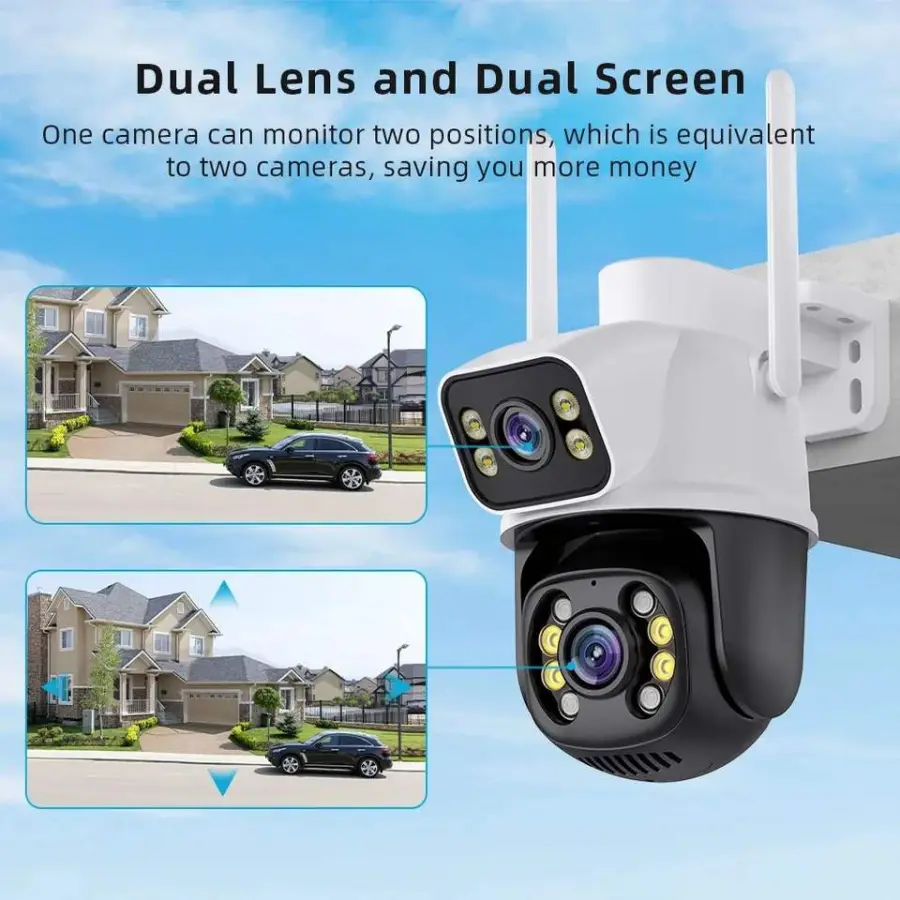 Icsee Xmeye 6MP 8CH Wireless Home Security Camera System Wifi Ptz Network Wireless Nvr Kit Home System Cctv Camera Kit System — image 3