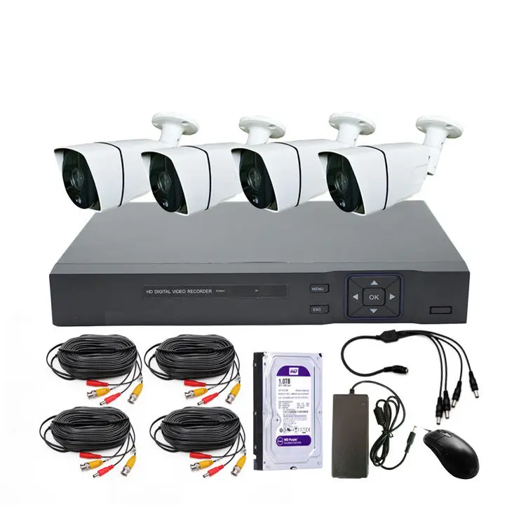 XMEYE 8MP 5MP 2MP CCTV Security Kit 4CH 8CH 16CH AHD CCTV Camera AHD DVR Kit Home Security System Kit Security Camera Sy — view 1