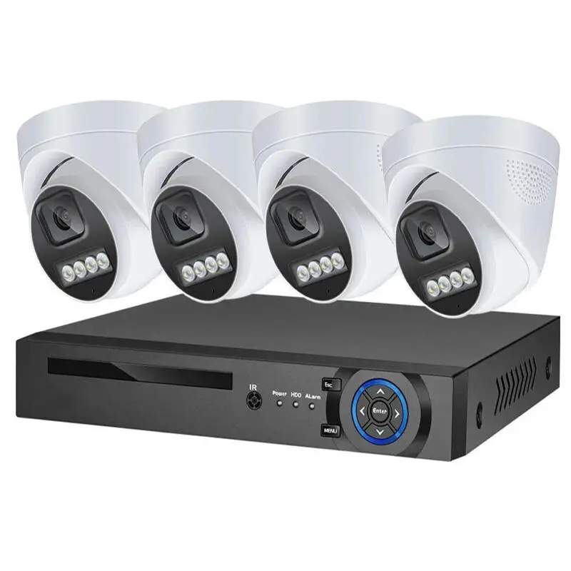 Xmeye 8MP 4MP 5MP 4CH Indoor Dome POE IP Camera System with Night Vision H.265 48V 1 Year Warranty Home Security NVR Kit — image 3
