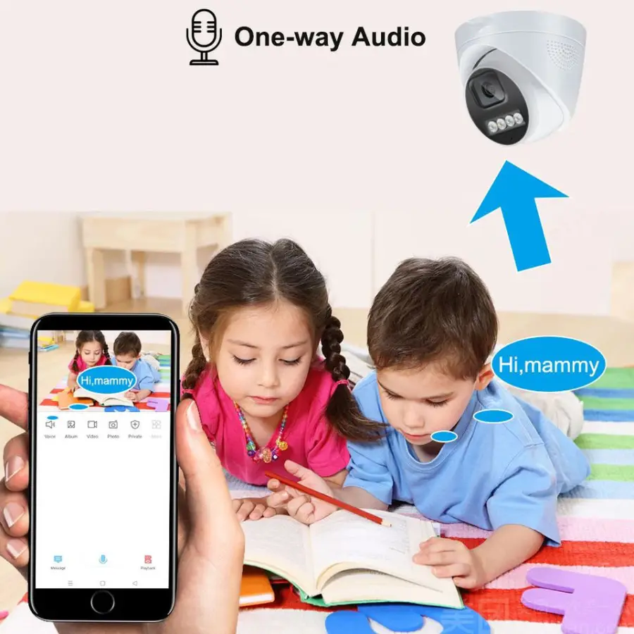 Xmeye 8MP 4MP 5MP 4CH Indoor Dome POE IP Camera System with Night Vision H.265 48V 1 Year Warranty Home Security NVR Kit — image 7