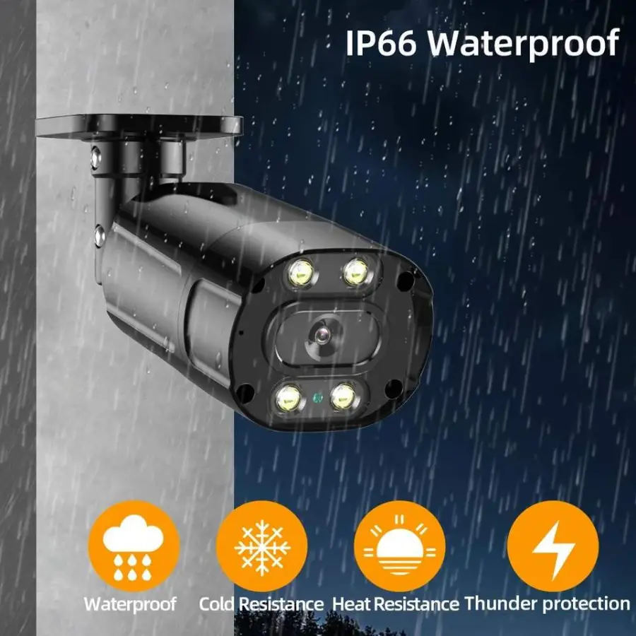 8mp 5mp Outdoor 8CH AHD Security Camera Kit 4k HDD Ahd Dvr Ki Surveillance Dvr Kit 2mp 8Channel AHD CCTV System — image 3