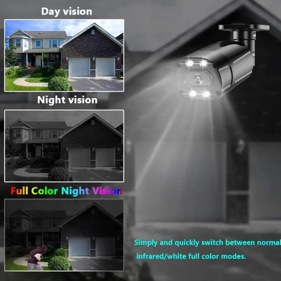 8mp 5mp Outdoor 8CH AHD Security Camera Kit 4k HDD Ahd Dvr Ki Surveillance Dvr Kit 2mp 8Channel AHD CCTV System — image 4