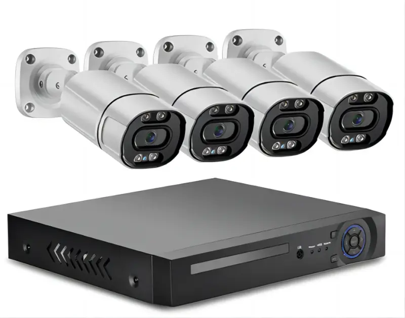 8mp 5mp Outdoor 4ch AHD Security Camera Kit 4k Ahd Dvr Ki Surveillance Camera Dvr Kit 2mp 4 Channel AHD Cctv Camera Syst — view 1