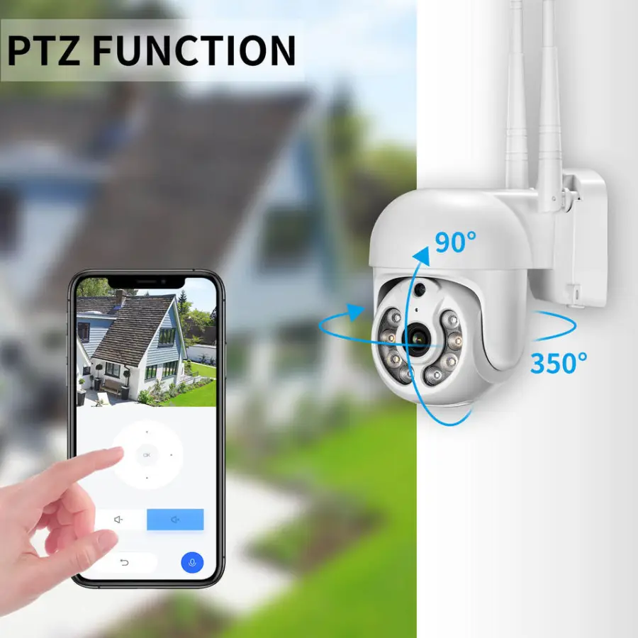 EseeCloud 4CH Wifi Camera Kit 3MP Network Wireless CCTV System 12.5Inch Screen Nvr 3MP Wireless Ptz Wifi Security Camera System — image 3