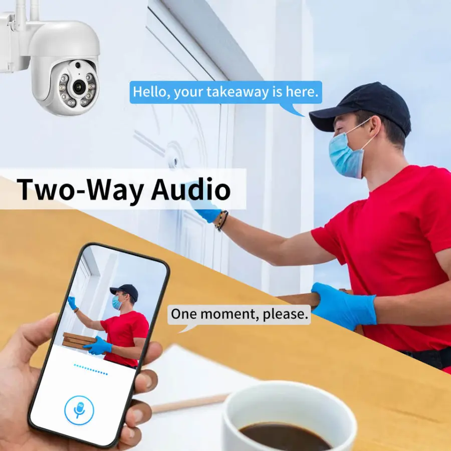 EseeCloud 4CH Wifi Camera Kit 3MP Network Wireless CCTV System 12.5Inch Screen Nvr 3MP Wireless Ptz Wifi Security Camera System — image 4