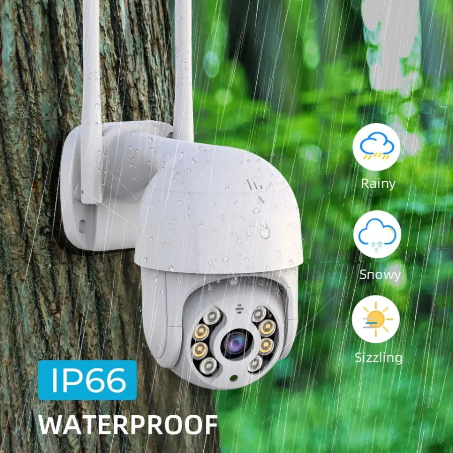 Promotion ICSEE 4MP Wireless PTZ CCTV System Kit 8CH Outdoor 4MP WiFi Camera 3MP NVR Two-Way Audio Night Vision Security Camera — image 7