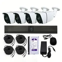 2MP 5MP XMEYE AHD Camera Dvr Kit 4ch 8ch Outdoor Waterproof Bullet Camera Dvr Kit Home Security Cctv System Cctv Camera Kit — image 5