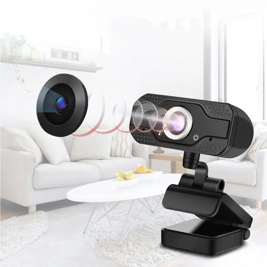 Mini Desktop Video Conference Live Stream Broadcast USB Web Camera HD 1080P for PC Laptop — image 6