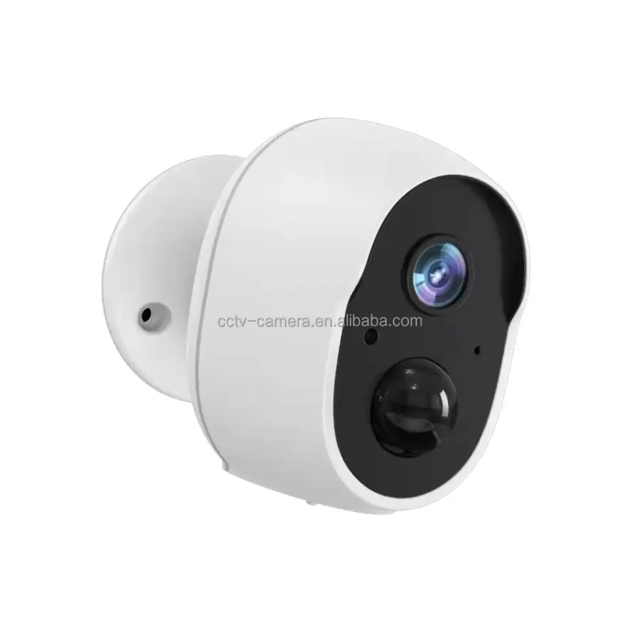 Built-in Battery Slot TF Card Slot Tuya APP Alexa Google Home Assistance Indoor Wifi CCTV IP Camera — view 1