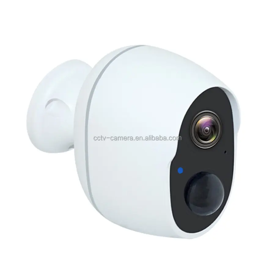 Built-in Battery Slot TF Card Slot Tuya APP Alexa Google Home Assistance Indoor Wifi CCTV IP Camera — view 6