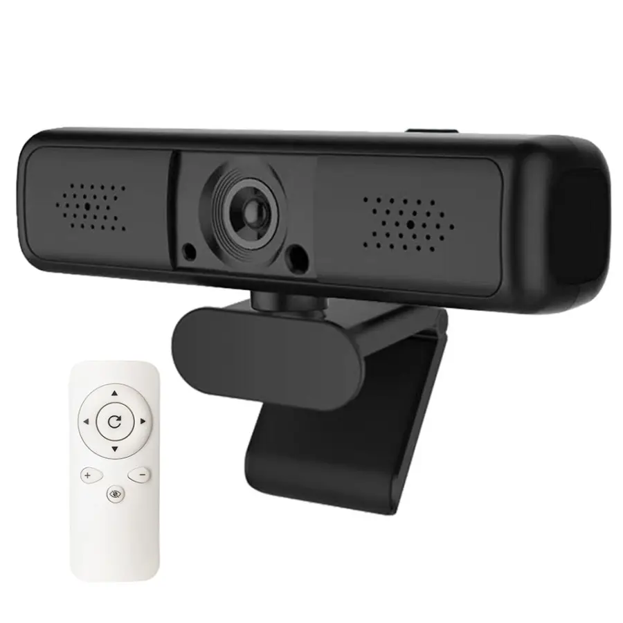 Cheap PC Camera 5X Digital Zoom Remote Controller Lens Privacy Slide Cover USB Web Cam 4K 8MP Webcam — image 5