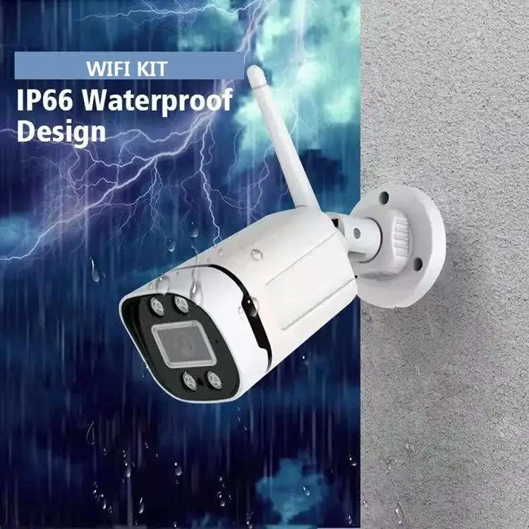 High Quality 5MP CCTV Camera System 100 Meter Long Range 8 Channel DC 12V H.265 10.1 Inch NVR Supports Max 8 TB Data Clo — view 2