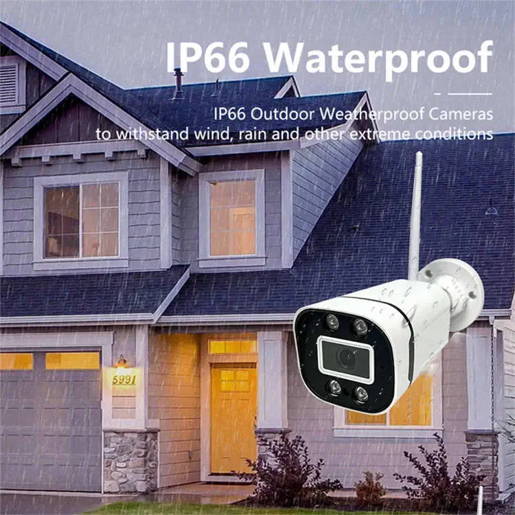 High Quality 5MP CCTV Camera System 100 Meter Long Range 8 Channel DC 12V H.265 10.1 Inch NVR Supports Max 8 TB Data Clo — view 6