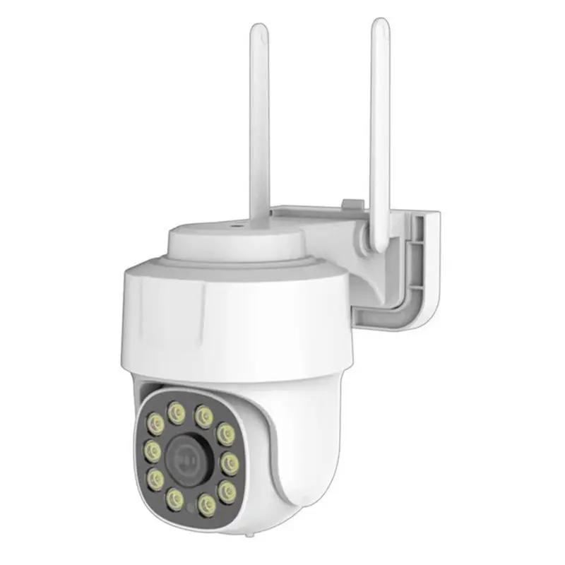4-Channel Full Set 3MP Color Night Vision Two-Way Audio Mobile APP Access IP66 PTZ Wireless Security Camera System NVR — image 3