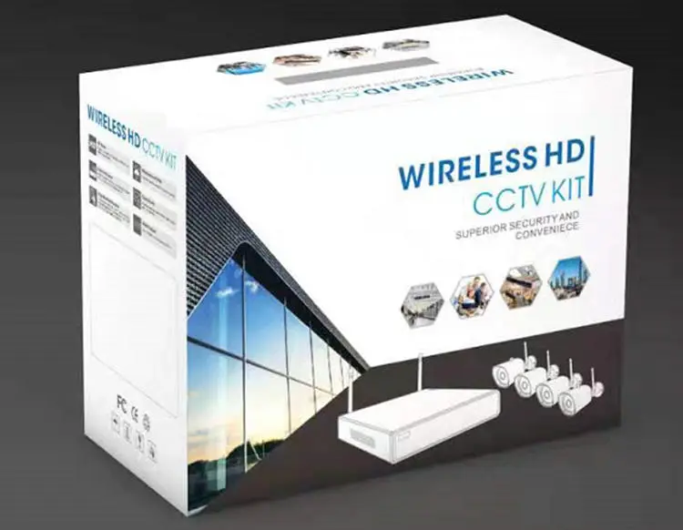 High Quality 10.1 Inch 2MP DC 12V Wireless CCTV Security Camera System IP66 Waterproof All-in-One Home Surveillance Wifi Cloud — image 7