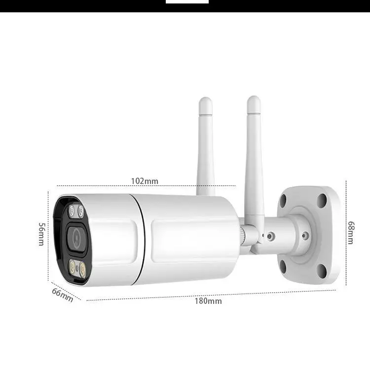 Jianvision 4CH 5MP Outdoor Wireless CCTV Camera System Two-Way Audio Color Night Vision NVR Data Eseecloud for Surveillance — image 3
