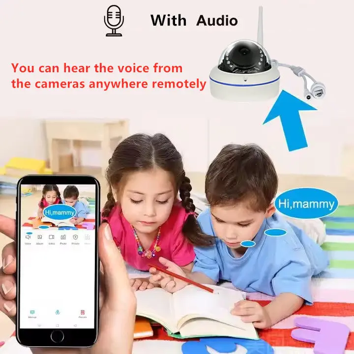 Jianvision 5MP 16ch Wifi Metal Dome Camera System Wide Angle Voice Recording Motion Detection Eseecloud Remote Access 2T — view 2