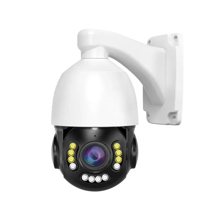 4K IP POE PTZ Auto Tracking Color Night Vision 8MP CMOS Camera Wide Angle NVR Compatible IP66 Waterproof 30x Optical Zoo — view 1